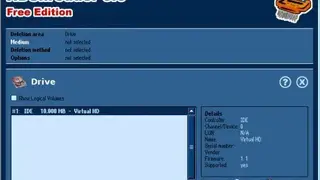 HDShredder screenshot
