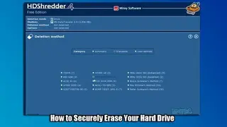 HDShredder screenshot