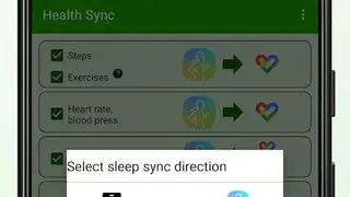 Health Sync screenshot