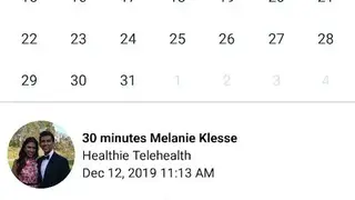 Healthie screenshot
