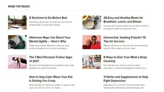 Healthline screenshot