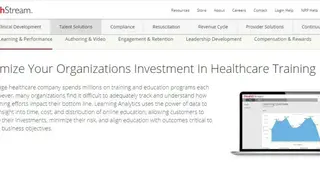 HealthStream Learning & Performance screenshot