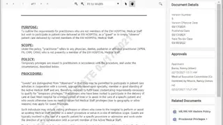 HealthStream Policy Manager screenshot