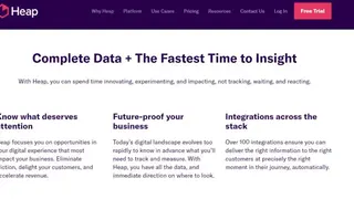 Heap Analytics screenshot