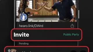 Hearo Watch Parties screenshot