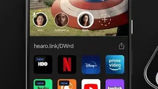 Hearo Watch Parties. Watch with friends! screenshot