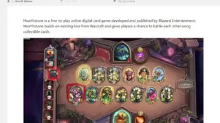 Hearthstone-linux screenshot