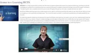 HeathCare Traning Service screenshot