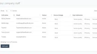 Heedbook screenshot