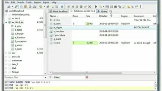 HeidiSQL screenshot