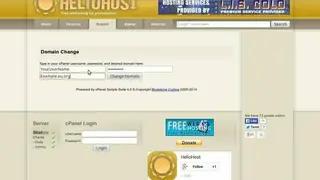 HelioHost screenshot