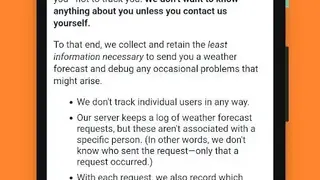 Hello Weather screenshot