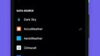 Hello Weather screenshot