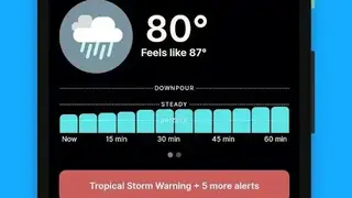 Hello Weather screenshot