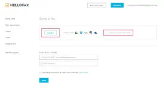 HelloFax screenshot
