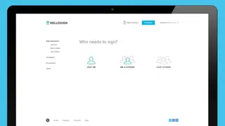 HelloSign screenshot