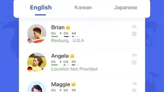 HelloTalk screenshot