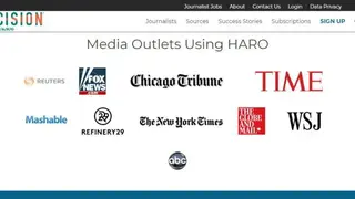 Help a Reporter Out (HARO) screenshot