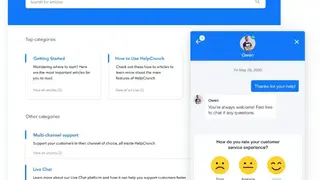 HelpCrunch screenshot
