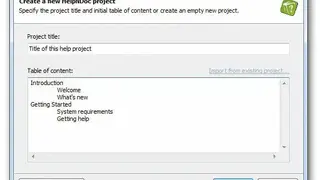 HelpNDoc screenshot