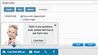 HelpOnClick Live Chat screenshot