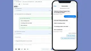 HelpShift Asynchronous Chat screenshot