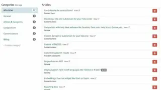 HelpSite screenshot