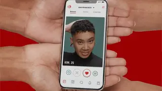 Her screenshot