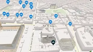 HERE Maps screenshot