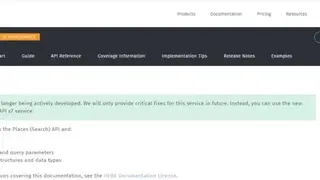 Here Places API screenshot