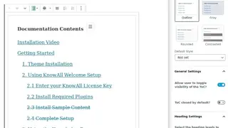 Heroic Table of Contents screenshot