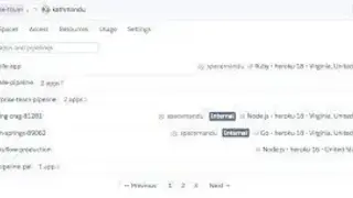 Heroku Enterprise screenshot