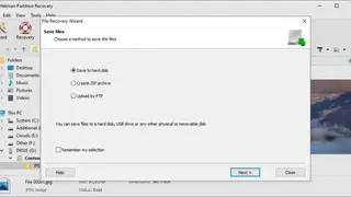 Hetman Partition Recovery screenshot