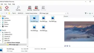 Hetman Partition Recovery screenshot