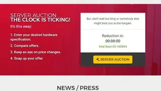 Hetzner Online AG screenshot