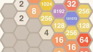 Hexic 2048 screenshot