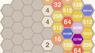 Hexic 2048 screenshot