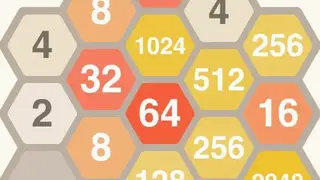 Hexic 2048 screenshot