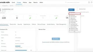Hexnode MDM screenshot
