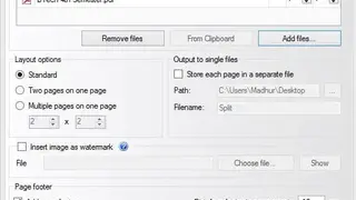 Hexonic PDF Split and Merge screenshot