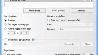 Hexonic PDF Split and Merge screenshot