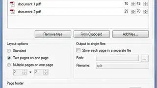 Hexonic PDF Split and Merge screenshot