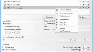 Hexonic PDF Split and Merge screenshot