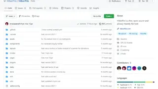 Hiberfile screenshot