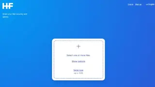 Hiberfile screenshot