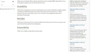 Hibernate screenshot