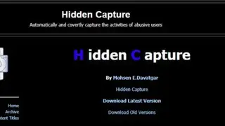 Hidden Capture screenshot