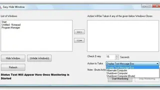 Hide Window Plus screenshot