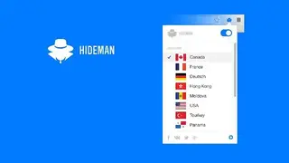 Hideman VPN screenshot