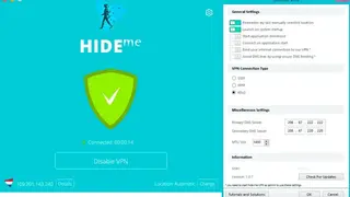 HideME screenshot